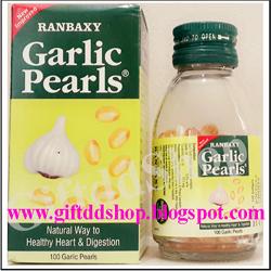 garlic-pearls-ranbaxy-น้ำมันกระเทียมสกัด
