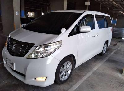 ขายรถ-toyota-alphard-2.4-ขาว-ปี-2010