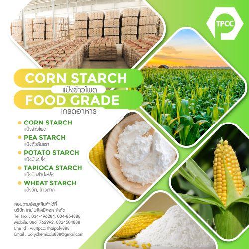 แป้งข้าวโพด--corn-starch--คอร์นสตาร์ช--ผลิตแป้งข้าวโพด--นำเข้าแป้งข้าว