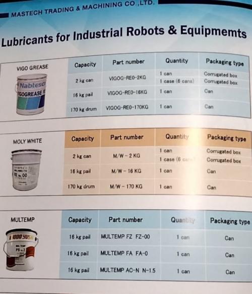จำหน่าย-จาระบี-โรบอท-lubricants-for-industrial-robots-equipmemts