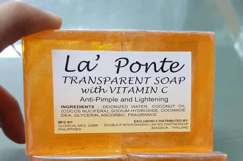 la-ponte-transparent-soap-with-vitamin-c